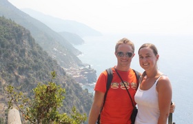 Deliciously Hot Cinque Terre Walk
