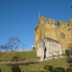 January: We venture out to see Guildford Castle (and pickup Dukey II)