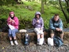 Packed lunch - part way through our 5 hour Paddy trek near Windermere.