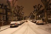 Snowy night on Fordwych Road