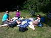 Picnic in the park at Hampstead Heath followed by a swim in the ponds and some Swedish music!
