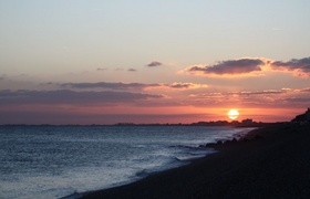 Folkstone on the sea