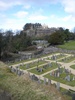 The well manicured graveyard with Stirling Castle in the background.
