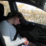 Navigator has a snooze on our return to Callander
