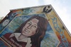 Bobby Sands the first to die in the hunger strike in prison