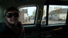 Inside the black cab