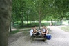 Picnic in Cheverny's park