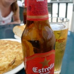 Spanish Omelette & beer lunch
