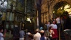 The massive queue of tourists waiting to kiss the Black Virgin