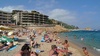 Tossa de Mar - the other side of the small beach, with apartments overlooking