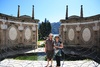 Tom & mum in the Villa D'Este estate