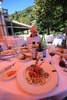 Villa D'Este lunch meal