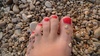 Pebble foot!