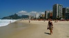 Gini on Ipanema Beach