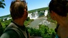 Iguacu Falls in the background