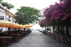 Beautiful european streets in Colonia del Sacramento