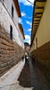 One of the old Inca built walls