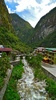 The river running through Machu Piccu town center.
