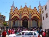 A wedding in full force in Puno