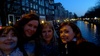 CCO girls trip to the Dam, next to canal in the Red Light district.