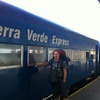 Just boarded the Serra Verde Express from Curitiba bound for Paranagua on the coast. A train ride - exciting! Yesterday we survived our first long bus ride of the trip - 15 hours! Was surprisingly comfy. 