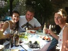 Lunch with Em and Seb in pretty little Perast, Montenegro. One night here in Kotor before we return to Dubrovnik.