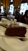 Tasty Viennese coffee (Melange) and chocolate cake for supper after a wander around town.