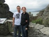 Posing by Pancake Rocks