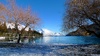 Queenstown in the snow.