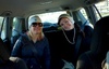 The back seat drivers - Jo and Gini
