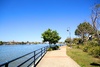 Riverfront walkway