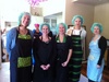 The girls in greytown making Brie cheese!