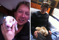 Popped up to Otaki to meet Oliver the border collie pup... Watch this space!