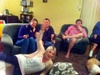 Watching the All Blacks scrape through to win the RWC 2011 at Andy and Nicky's. Nail biting stuff!