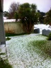 Just a couple more hail photos … Twas crazy.