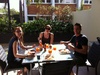Breakfast in Brisbane! Great start to the day - and a barmy 20 degrees outside already.... It's gonna be hot, hot, hot.