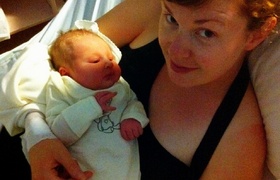 The birth of Olive Eliza