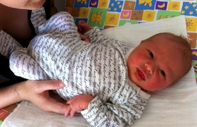The birth of Olive Eliza