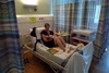 The little room at the hospital, just before checking out.