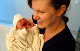 The birth of Olive Eliza