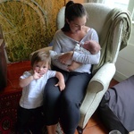 Lisa and Ricko come for a visit