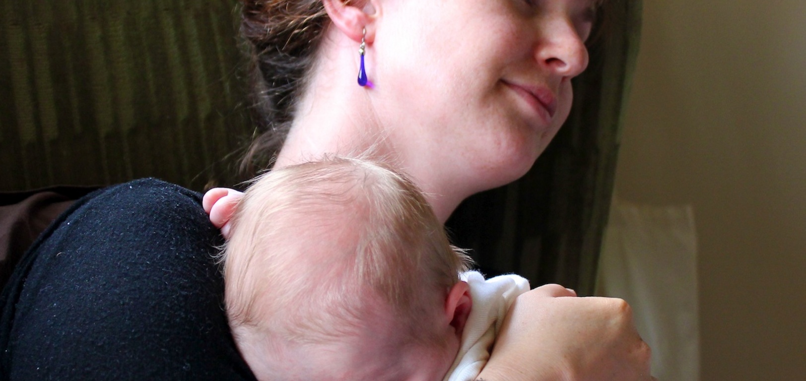 Sleepy time for mummy and Olive?