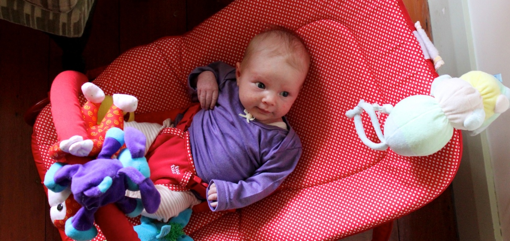 Starting to look around a lot more