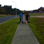 Walk time with Andy and Ben (and Nicky and Lyon)