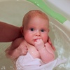 Comfort sucking during week of crying baths