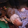 Dylan sleeps through it all