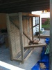 The woodshed nearing completion