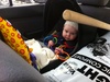 We took little miss for a trip to Mitre 10 Mega to give her a snooze and to stock up on supplies!