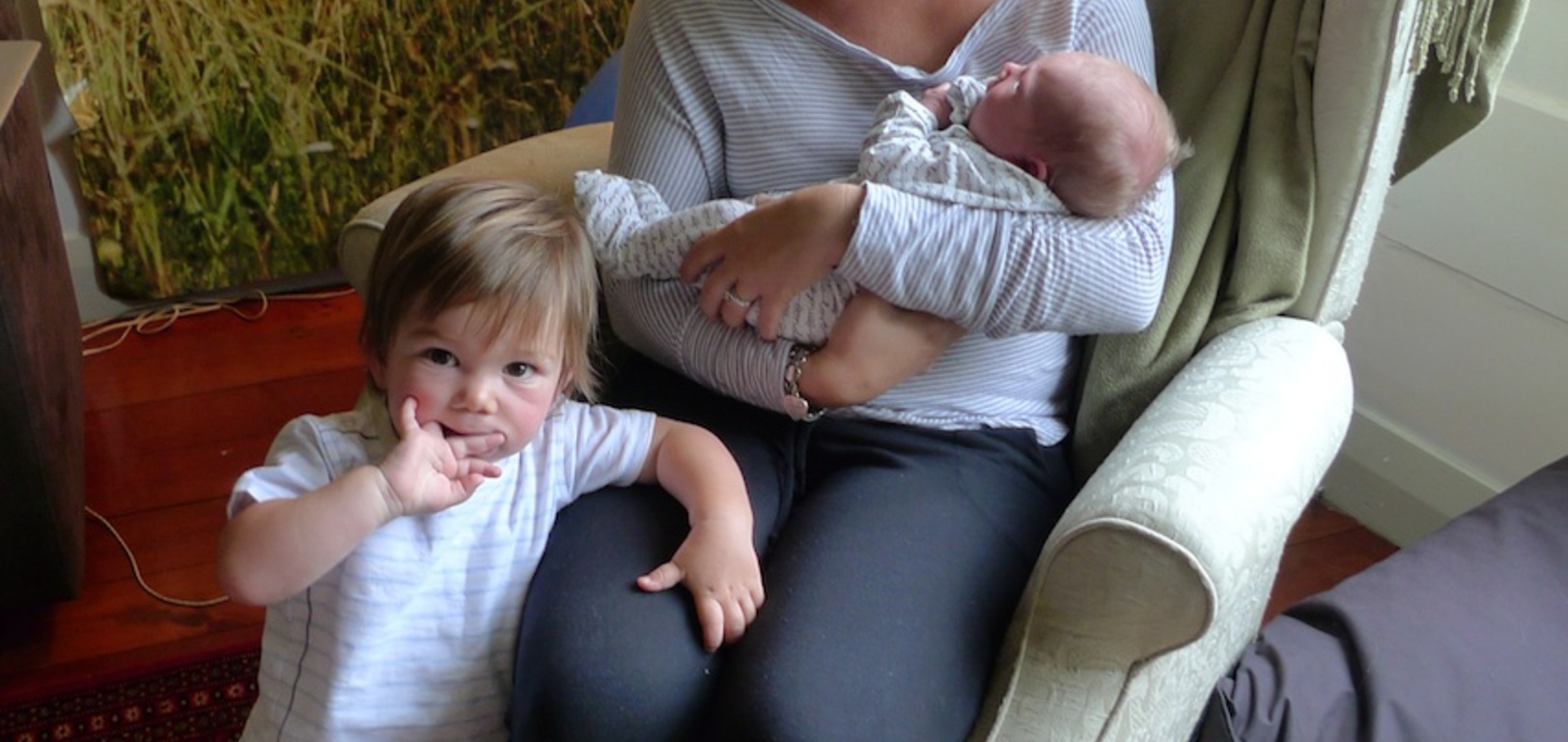 Lisa and Ricko come to say hello.