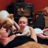 Hanging with Mummy (and Mr Stinkle)